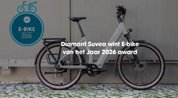 De Diamant Suvea is E-bike van het Jaar 2026!