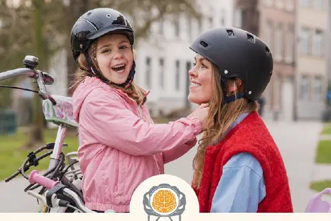 Vandaag is het Dag van de Fietshelm en wij doen graag mee!