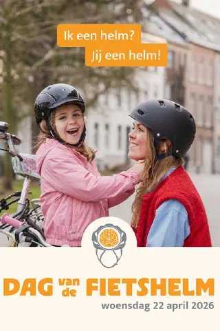 Vandaag is het Dag van de Fietshelm en wij doen graag mee!